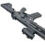 JJ airsoft ottica T043 mini red dot con estensione (nera)