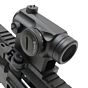 JJ airsoft ottica T043 mini red dot con estensione e Killflash (nera)