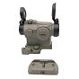 JJ airsoft  T7w0 red dot scope full set with killflash (tan)