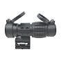 JJ Airsoft ottica ingranditore 4x con anello abbattibile (nera)