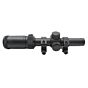 JJ airsoft 1-4x20E rifle scope with mount ring (black)
