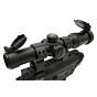 JJ airsoft 1-4x24E LPVO scope with mount ring (black)
