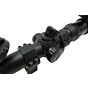 JJ airsoft 1-4x24E LPVO scope with mount ring (black)