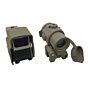 JJ airsoft 558 holo sight set + G43 3x magnifier with folding ring (tan)