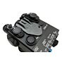 SOTAC DBAL-A2 puntatore dual con laser & torcia IR per slitte 20mm (nero)