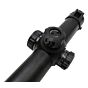 JJ airsoft ottica LPVO 1-4x24 con anelli (nera)