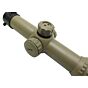 JJ airsoft ottica LPVO 1-4x26 con anelli (tan)