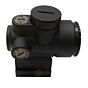 JJ airsoft ottica sgancio rapido MRO micro red circle full set con killflash (nero)