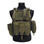 Royal plus giubbino molle tactical vest (verde)
