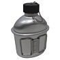 Js-tactical 1 liter aluminum canteen with cup