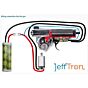 Jefftron PROCESSOR UNIT switch assembled with mosfet board for ver.III electric rifle