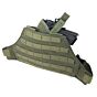 King arms piattaforma con fondina cosciale (verde)