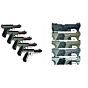 CTM grip set 1911 per pistola a gas AAP01 (verde)