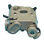 G&p puntatore laser PEQ15 con batteria lipo 1500 7.4v (tan)