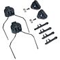 EARMOR braccetti adattatori elmetto M-TEK / BUMP per cuffie PELTOR