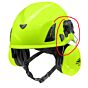 EARMOR Attacchi multi posizione M15 per elmetto 3M® (neri)