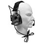 EARMOR cuffie radio ricevitore M32 MARK3 MILPRO DUAL COMMUNICATION da testa (nere)