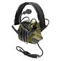 EARMOR cuffie radio ricevitore M32 MARK3 MILPRO da testa (verdi)