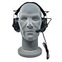EARMOR Cuffie protettive taglia rumore con microfono M32-PLUS (Nere)