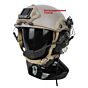 EARMOR M32H MOD4 communication Hearing protection earmuff for FAST helmet (black)