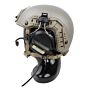 EARMOR M32H MOD4 communication Hearing protection earmuff for FAST helmet (black)