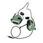 EARMOR cuffie radio ricevitore M32H MOD4 per elmetti FAST (verdi)