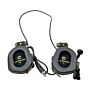 EARMOR M32X MARK3 MILPRO communication Headset for ARC rail helmet (green)
