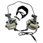 EARMOR cuffie radio ricevitore M32X MARK3 MILPRO per elmetti ARC (tan)