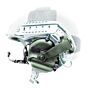 EARMOR SET Cuffie protettive taglia rumore con microfono M32X-PLUS (foliage green)