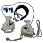 EARMOR cuffie radio ricevitore M32X MARK3 MILPRO per elmetti ARC / M-Lok (tan)