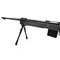 Well fucile a molla MSR40 SOCOM con bipiede (nero)