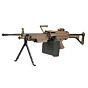 A&k mitragliatrice elettrica m249 MK1 DX (desert tan)