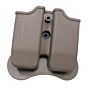 Amomax dual magazine holster for M92 type pistol (Dark earth)