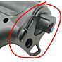 Four Rifle D type sling plate for m4 electric guns