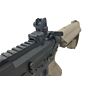 Four Rifle mirino posteriore PT-style per rail 20mm (nero)