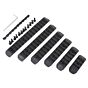 MP airsoft polymer rail set for M-LOK/Keymod handguard (black)