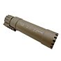 Angry Gun silenziatore SPITFIRE tracer Ver.2024 per mitraglietta a gas Mp9/Tp9 (fde)