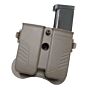 Amomax universal dual magazine holster for pistol (Dark earth)