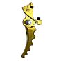GATE NOVA grilletto M4 speed trigger 2C1 per switch elettronico TITAN (giallo)