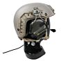 EARMOR cuffie radio ricevitore M32H MOD4 per elmetti FAST (verdi)
