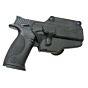 Amomax PERFIT Universal LEFT HAND polymer holster for pistol (black)