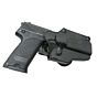 Amomax PERFIT Universal polymer holster for pistol (black)