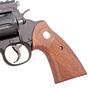 King Arms pistola a gas 357 EVIL Python style revolver nera (6 pollici)