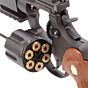 King Arms pistola a gas 357 EVIL Python style revolver nera (6 pollici)