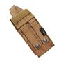 Pantac tasca molle con inserto per m16 coyote brown