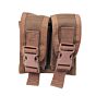 Pantac 40mm double grenade pouch coyote brown
