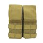 Pantac tasca doppia m16 con inserti tan