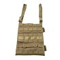 Pantac molle leg platform coyote brown