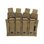 Pantac porta 4x caricatori pistola coyote brown