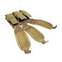 Pantac molle ev 40m 3x grenade pouch coyote brown